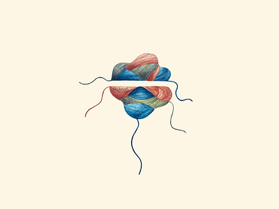 Abandoned yarn 2danimation design illustration