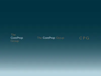 The CoreProp Group Logo Suite branding branding and identity branding concept branding design design identity identity branding identity design logo