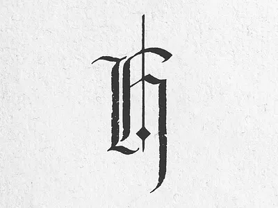 Letra H 2021 36daysoftype calligraphy hand lettering handlettering lettering type