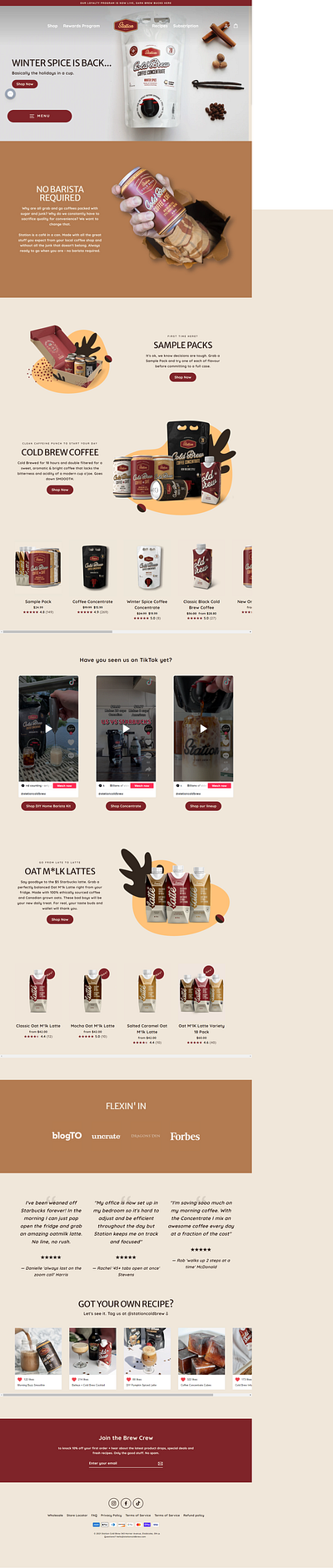 Shopify - Art Photography - Streamline - Landing Page Design shopifytheme