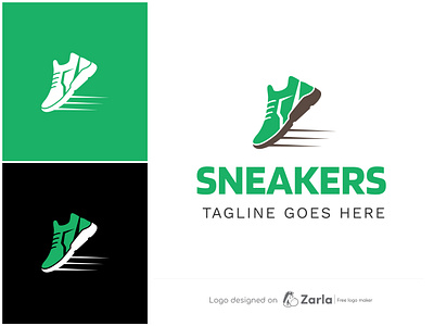 Sneakers Logo branding design free logo free logo maker logo logo design logo maker shoes logo sneakers logo