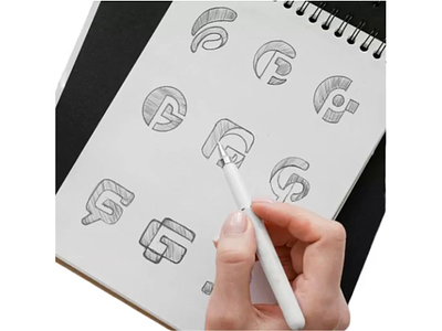 GP monogram logo concept brand branding design graphic graphic design illustration logo ui ux vector