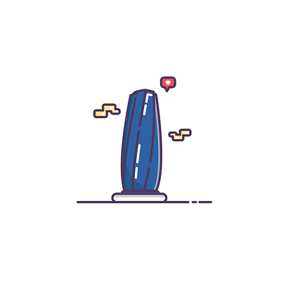 In DaNang icon branding design illustraion illustration typography vector