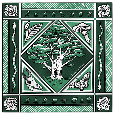 Our Planet Week - Harmony digital drawing illustration nature illustration uk illustrator