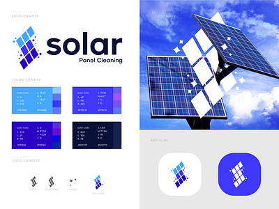 Brand Book Business Guideline (case study) for Solar LTD a b c d e f g h i j k l m n app brand identity branding brandmark case stud design icon identity logo design logo designer logotype mark minimal o p q r s t u v w x y z print s letter logo solar panel cleaning symbol typography