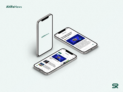 AhlfaNews News App Design app app design apps apps design branding design logo mockup news news app news app design product design ui ui ux ui design user experience user interface ux ux design