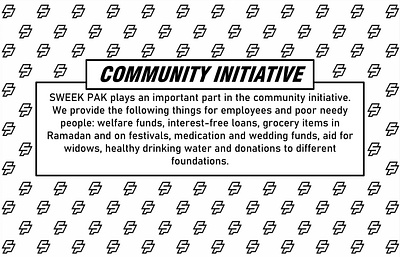 COMMUNITY INITIATIVE business