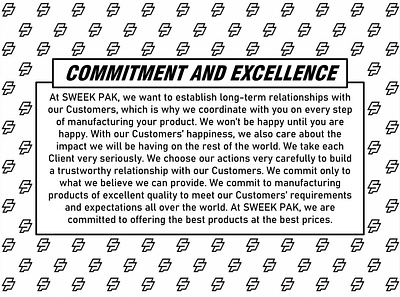 COMMITMENT AND EXCELLENCE business