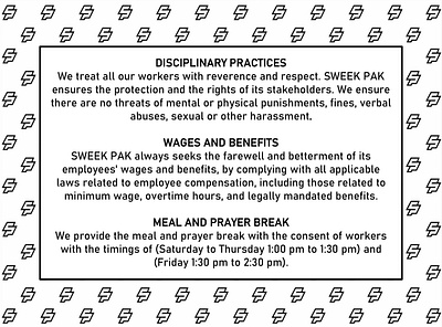 OUR HR POLICY business