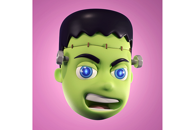 The Frankeineth 3d 3d modeling blender blender3d character design