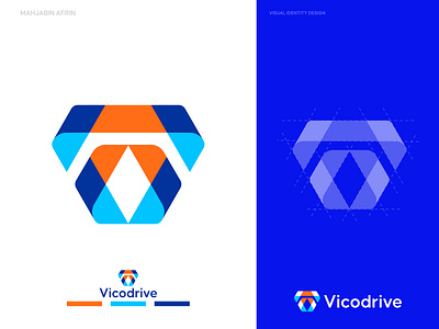 Vicodrive logo design brand brand identity branding icon identity logo logo design logo mark logodesign logos logotype minimalist logo modern logo typography vector