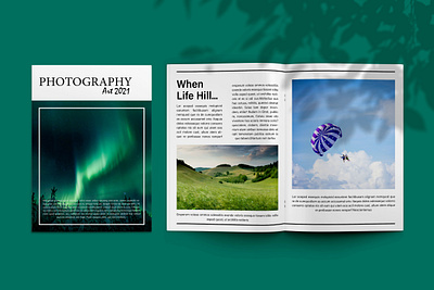 Magazine Layout annualreport brochure magazine magazinelayout mutlipagebrochure