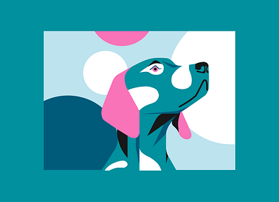 Dog design dog figma graphic design illustration vector