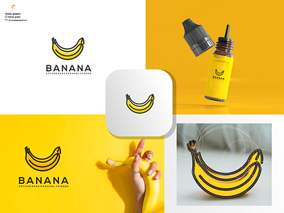Banana logo branding corporate branding design graphic design illustration logo logodesign vector