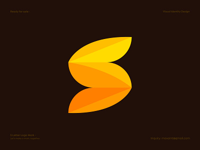 S Letter Brand Logo Mark abstract app icon brand branding creative design geometric icon logo logo mark logos mark minimal modern monogram s s letter s logo startup vector