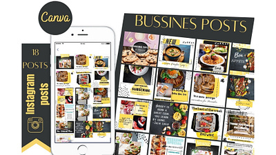 Social media templates for bussines instagram instagram templates post instagram templates posts instagram social media templates templates