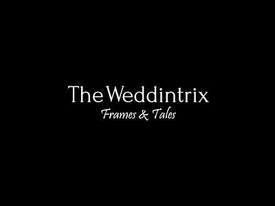 The Weddintrix brand identity logo logo concept logo design photography wedding logo weddintrix
