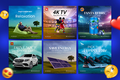 Social Media Post Advertising adsbanner advertising banner marketing post shofiqul422 socialmedia