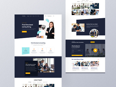 Financial Consulting consulting financial consulting financial website uxui