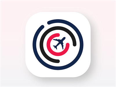 #Dailyui 005 App Icon FlightRadar branding dailyui design graphic design illustration logo ui ux ux ui vector