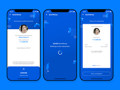 GCash Mobile App app concept design creative design finance app fintech app gcash gcash design gcash design concept graphic design mobile app mobile app design ui ui design uiux ux ux design