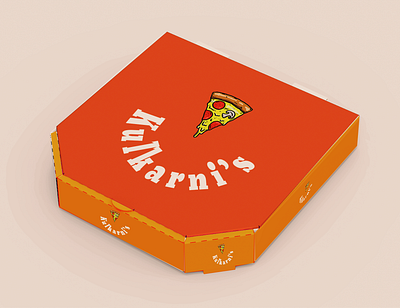 PIZZA box With Cheese and Pepperoni colors branding design dribbbleweeklywarmup. pizza