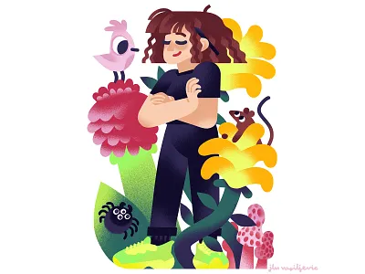 About me:) creative illustration illustrator jlnvasiljevic portrait