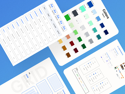 Style Guide Of User Interface color components design elevations icon input forms style guide typography ui ui design