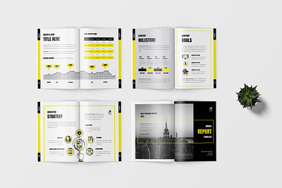 Business Annual Report annual report brochure brochure template business business annual company profile design identity indesign layered lookbook magazine minimalist multipurpose photography proposal print printable profile template proposal template template