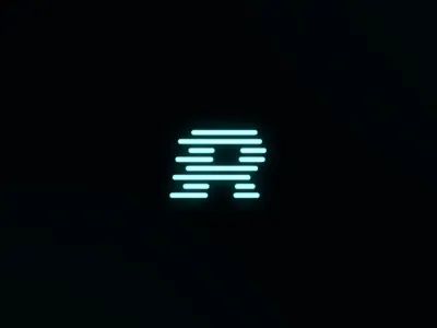 ReadyPlayerDao - Logo Redesign bitcoin blockchain branding coin crypto cyberpunk dao defi design eth ethereum futuristic gamefi illustration logo neon redesign token typography vector