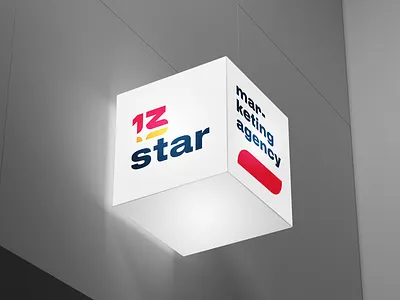 13 star 13 agensy art branding creative design free icon instagram it logo logo design marketing minimal modern star vector