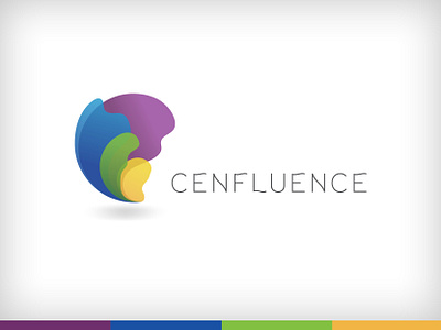 Cenfluence 2 art direction branding design graphic design illustration logo nautilus technology typography