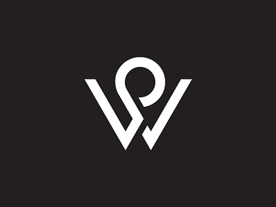 Monogram PW initial letter pw initial letter wp logo monogram pw monogram wp pw wp