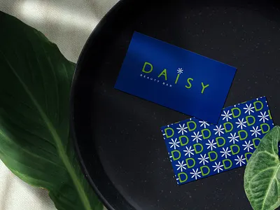 "Daisy" - beauty bar branding graphic design logo