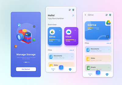 Cloud Storage app ui design 3d animation app design app ui app ui design app ui designs appui cloud app ui design cloud storage app ui design design flutter graphic design illustration logo motion graphics storage app design storage app ui design storage management app ui design ui ux