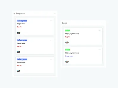 In progress design ui ux