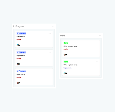 In progress design ui ux