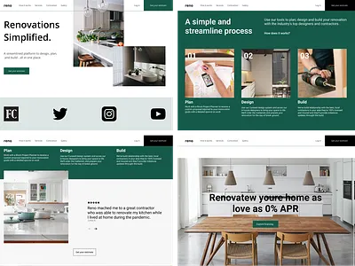 Reno app animation app design graphic design icon illustration logo ui ux