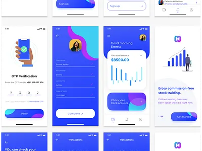 Money app animation app design graphic design icon illustration ui ux