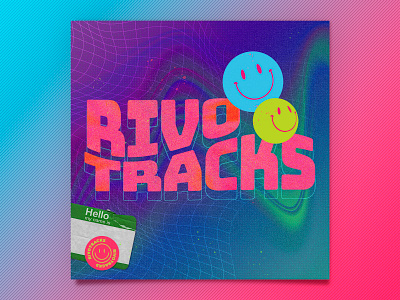 rivotracks branding design graphic design house music logo music rave techno