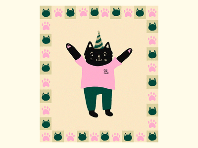 birthday card digital draw digital illustration draw drawing illustration ilustracion