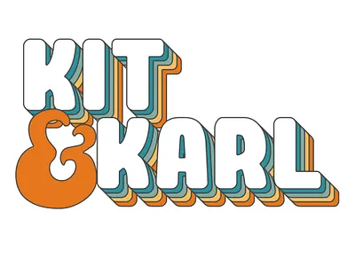 KIT & KARL BADGE