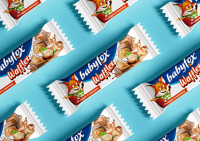 KDV Group - Babyfox Packaging Design branding cartoon chocolate design fox graphic design illustration kids logo packaging typography