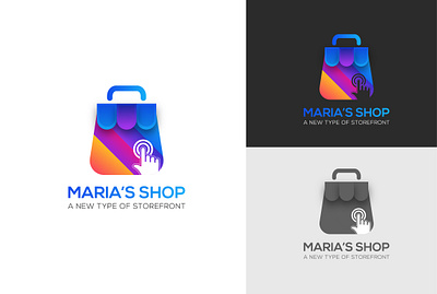 Online Shop Service Logo Design creative logo creative logo design design illustration logo logo design logo design branding logo design concept logo designer minimalist logo