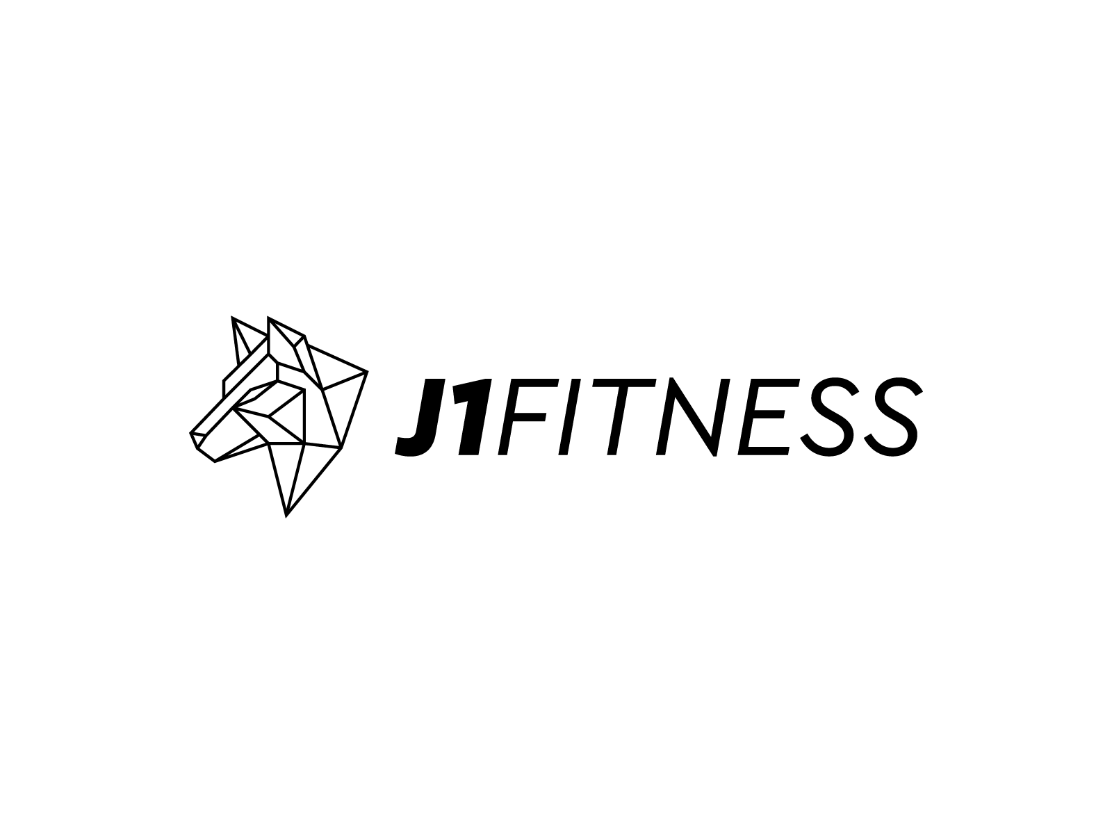 Wolf Logo J1 Fitness by Petar Shalamanov on Dribbble