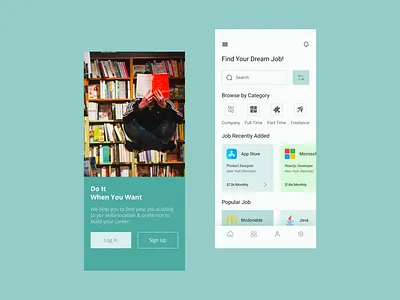 Job finder mobile app design app design design ios app job finder search app job finder app job finder app design job finder mobile app design job hire app job search platform mobile app mobile app online job finder platform ui ux work finder mobile app