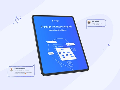 Product UX Design Kit | Merge Development audit book design download education free resource freebie kit magazine notion product product design product hunt resource startup template ui ux ux design uxui