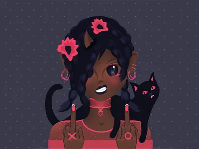 Joe & Jiji animegirl animeillustration catillustration character characterdesign digitalart digitalartist digitaldrowing digitalillustration graphic design illustration nft nftart nftartist nftcollection nftcollector nftdrop nftproject nfts opensea