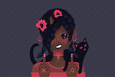 Joe & Jiji animegirl animeillustration catillustration character characterdesign digitalart digitalartist digitaldrowing digitalillustration graphic design illustration nft nftart nftartist nftcollection nftcollector nftdrop nftproject nfts opensea