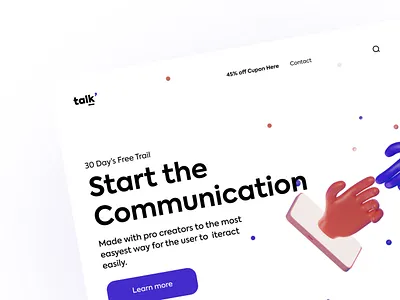 talk' - Messaging App Website